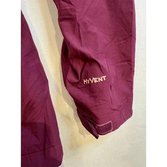 The North Face Women's 3-in-1 Ski Parka Jacket Pink XL Winter Coat Hyvent - Picture 2 of 12